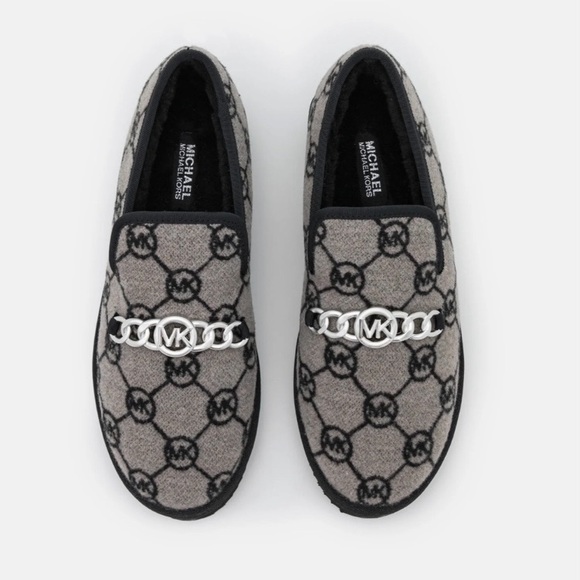 NEW! 🩶 | Michael Kors Noa Monogram Slipper - Picture 3 of 4